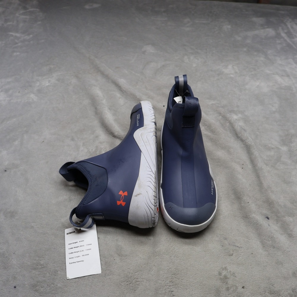 Under Armour Women 7 Deck Boots Blue Charged Shoreman Slip On Waterproof‎ NWD